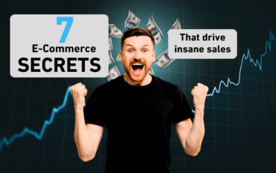 7 Ecommerce Website Design Secrets That Drive Insane Sales