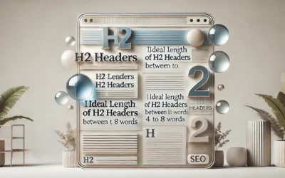 H2 Heading Length: how many words should h2 headings be?