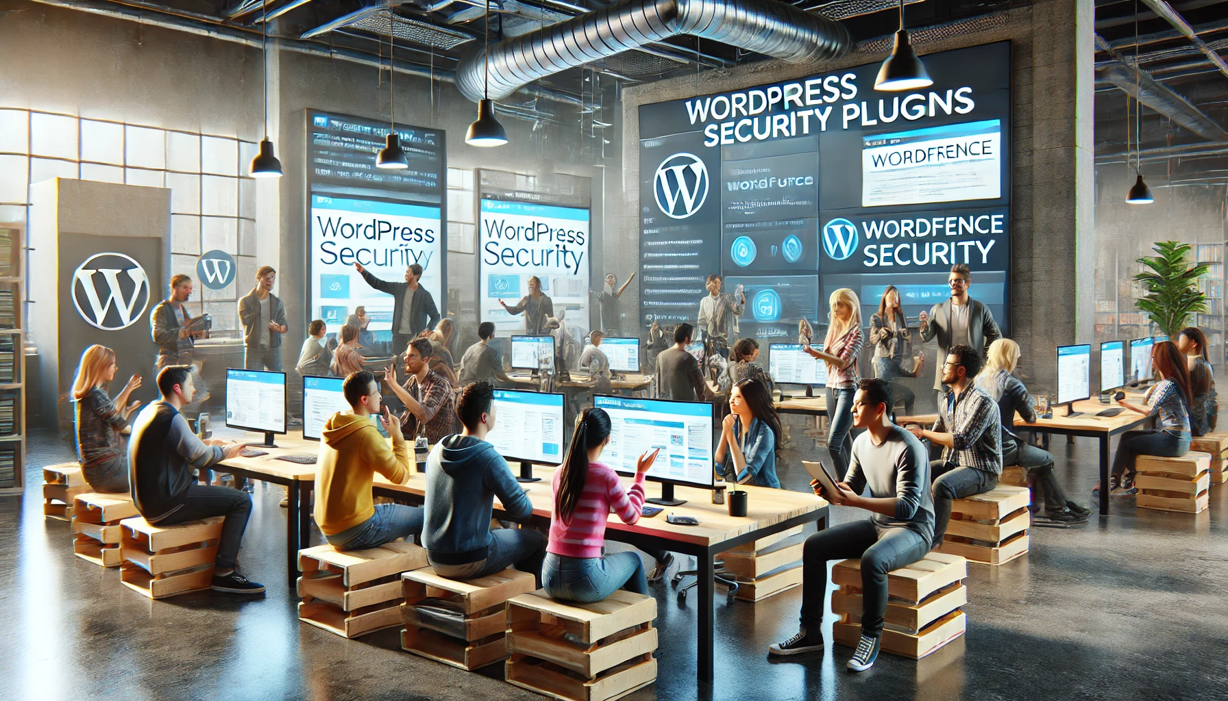 pleople opining about wordpress security plugin